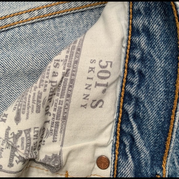 Levi 501 straight leg 100% cotton - Picture 3 of 5